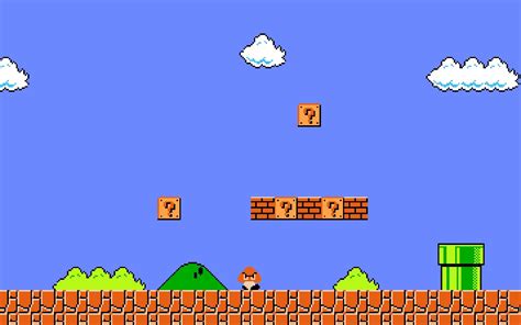 Mario Memories Conquering The First Level In Super Mario