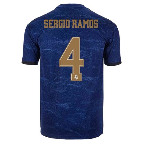 201920 Kids Adidas Sergio Ramos Real Madrid Away Jersey Soccerpro