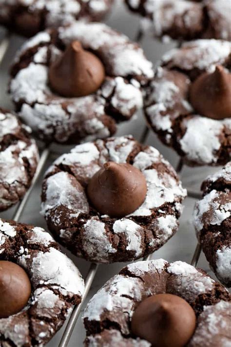 Chocolate Kiss Cookies The Stay At Home Chef
