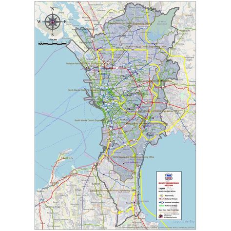 Ncr Manila Map National Capital Region Map 16x11 Inches Shopee Philippines