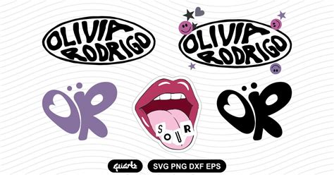 2 Designs Silhouette Cut Files Olivia Rodrigo SVG SVG Cricut Cut