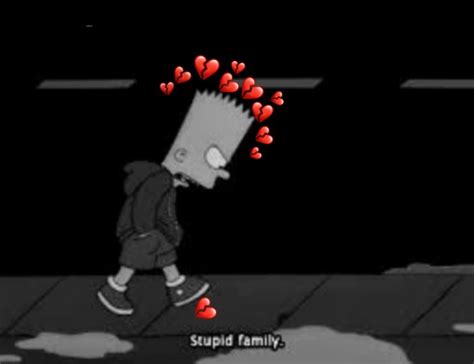 Imagenes De Bart Simpson Triste Sad Fititnoora