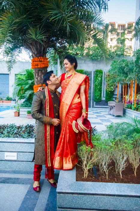 Maecenas neque diam, luctus at laoreet in, auctor ut tellus. Maharashtrian-wedding-32.jpg 467×700 pixels | Indian wedding photography couples, Bride groom ...