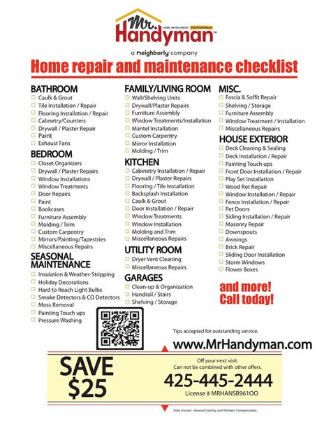Mr Handyman Checklist Seb 5 Shannon Spence Flickr