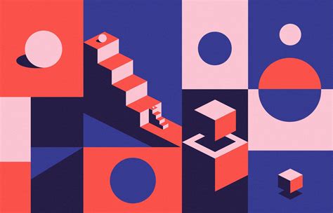 Composition On Behance Geometric Shapes Art Geometry Design Graphic