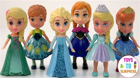 Anna And Elsa Frozen My First Disney Princess Mini Toddler Dolls