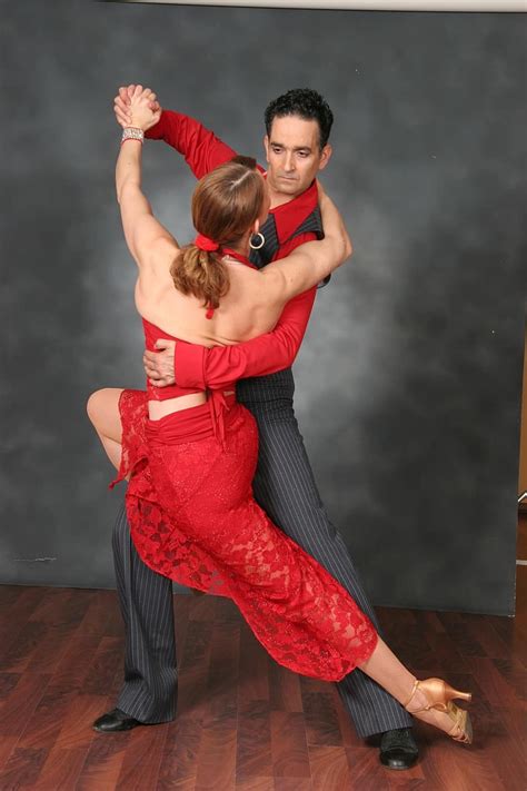 Latin Dance Tango Ballroom Dancing Couple People Dancing Passion