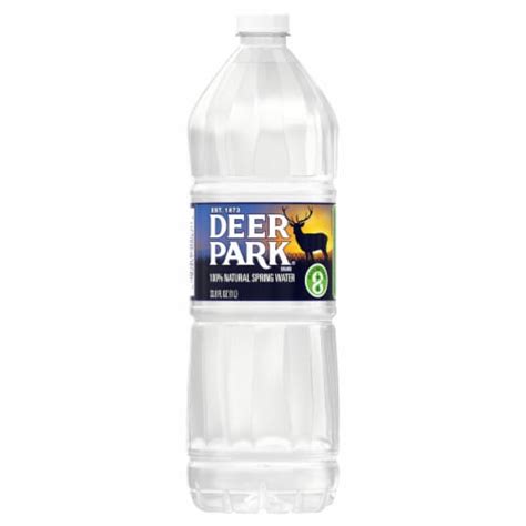 Deer Park® Natural Spring Bottled Water 1 Liter Ralphs