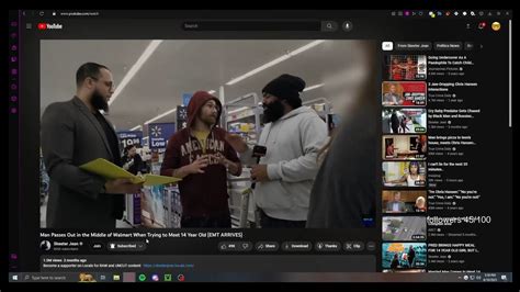 Cento And Ftnwag Reacts To Man Passes Out In Walmart Tryning To Meet A 14 Yo Skeeter Jean