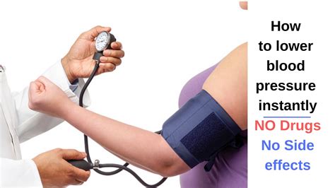 How To Lower Blood Pressure Instantly No Drugs No Side Effects