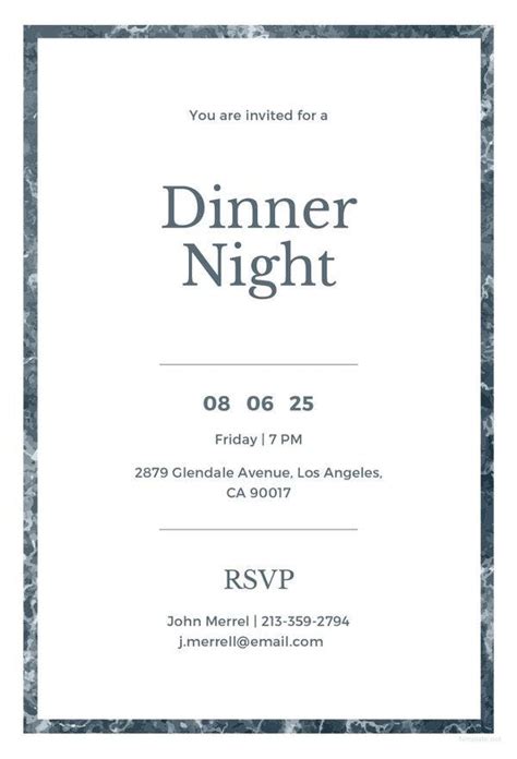 Find customizable dinner party invitations of all sizes. 43 Dinner Invitation PSD Templates | Free & Premium Templates