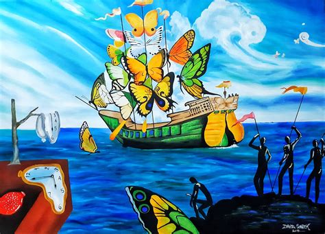 La Persistencia De La Memoria Y El Barco De Las Mariposas De Salvador