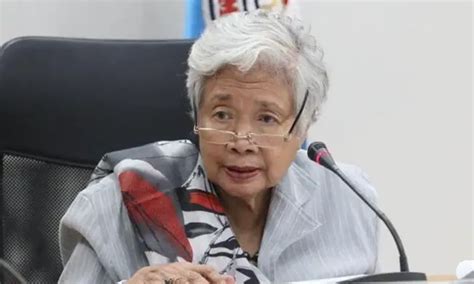 Deped Secretary Leonor Briones Gets Vaccinated Against Covid 19