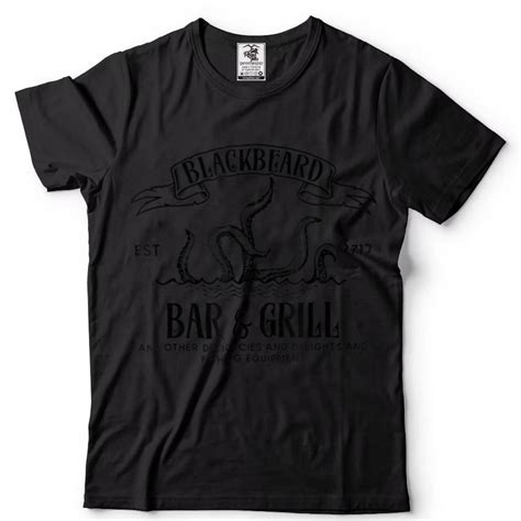Blackbeards Bar And Grill Est 1717 T Shirt Gearbloom