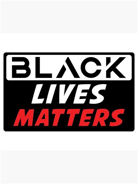 Black Lives Matters Design Poster By Quickdesignlk Redbubble