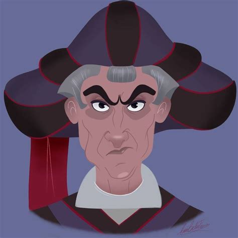 Judge Claude Frollo Drawing By Princessbeautycase Instagram Thehunchbackofnotredame Disney