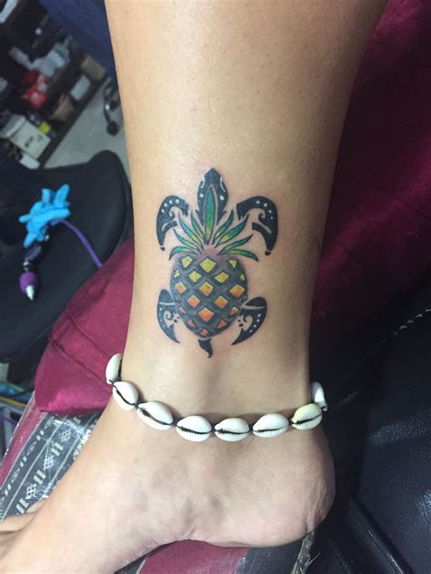 Hawaiian Tribal Pineapple Tattoo Nordhoffandvannuys