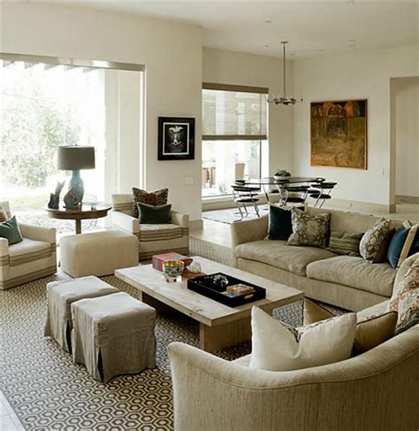 Living Room Layout With Sofa And Two Oversized Chairs Seating Ideas