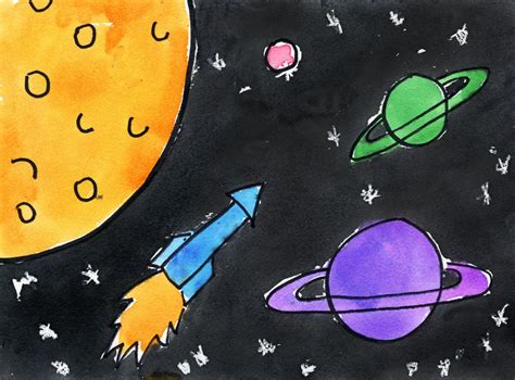 Outer Space · Art Projects For Kids