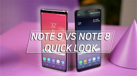 Samsung Galaxy Note 9 Vs Galaxy Note 8 Worth The Upgrade Youtube