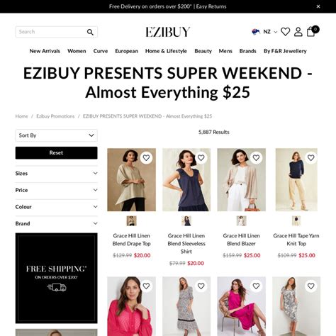 Up To 90 Off Most Items 20 25 Ezibuy Choicecheapies