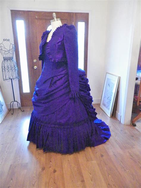 Victorian Dress Victorian Bustle Dress Victorian Wedding Dress