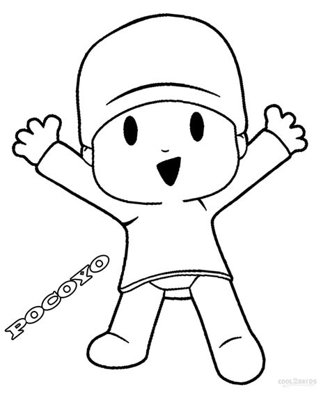 Pocoyo Coloring Page Printable Images And Photos Finder