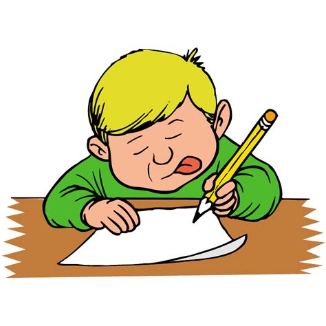 Student Writing Clipart Clip Art Library