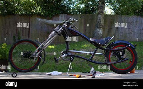 Schwinn Stingray Spoiler Chopper Bicycle Bike Stock Photo 66430425 Alamy