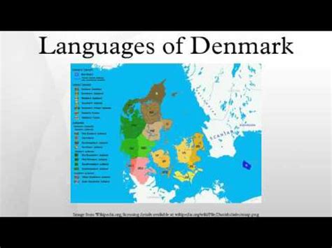 Languages Of Denmark Youtube