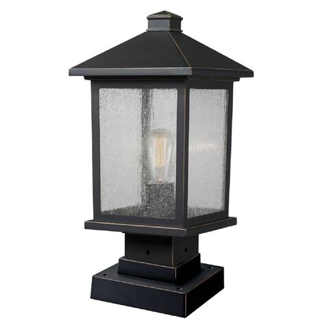 A store of led lamps ledlightstore provides a wide choice. Filament Design Malone 1-Light Oil-Rubbed Bronze Outdoor ...