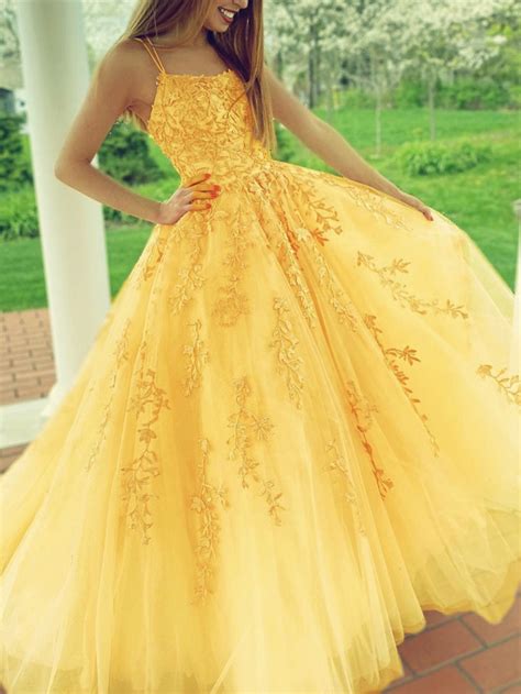 multi straps tulle ball gown prom dresses lace embroidery prom dresses ball gown prom dresses