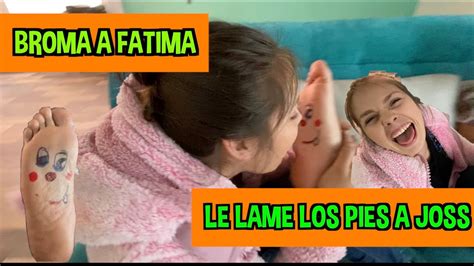 Fatima Le Lame Los Pies A Joss Por 500 Pesos 🤮🤢 Los Destrampados Youtube