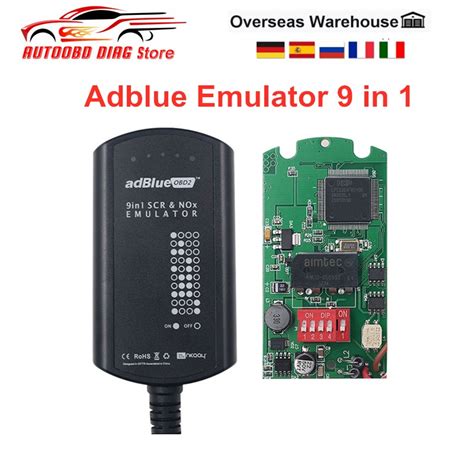 Full Chip Adblue 9in1 Adblue Emulator 9 In 1 Support Euro 4 5 Ad Blue