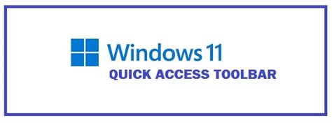 The Quick Access Toolbar In Windows Complete Guide Dekisoft