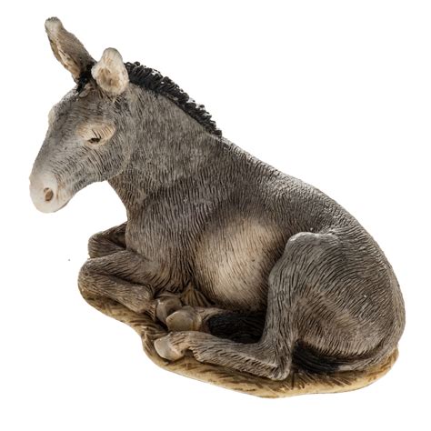 Nativity Scene Figurine Donkey 11cm By Landi Online Sales On