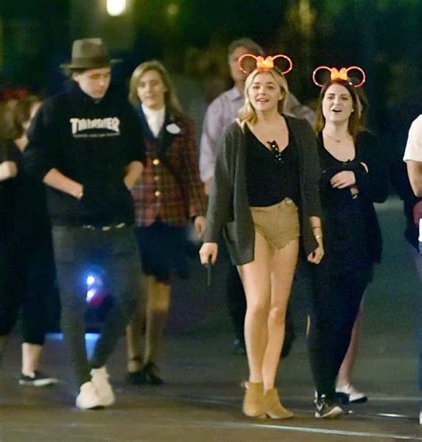 brooklyn beckham and chloe moretz continue their love parade with a date at disney california