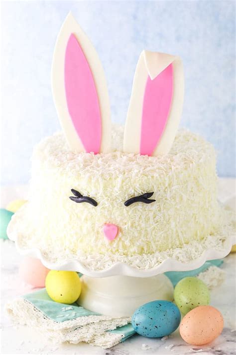 Easy Easter Bunny Cake Recipe Life Love And Sugar