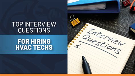 23 Hvac Technician Interview Questions To Hire Top Talent