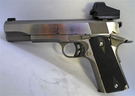Sold Price Colt Gold Cup Trophy 1911 Pistol 45 Acp Stainless Invalid