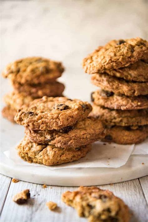 Oatmeal Raisin Cookies Soft And Chewy Recipetin Eats