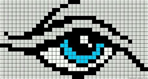 Pin By Regina Timphony On Eyes Pixel Art Grid Pixel Art Pattern