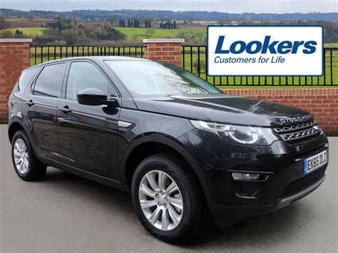 Land Rover Discovery Sport 20 Td4 180 Se Tech 5dr Black 2015 11 05
