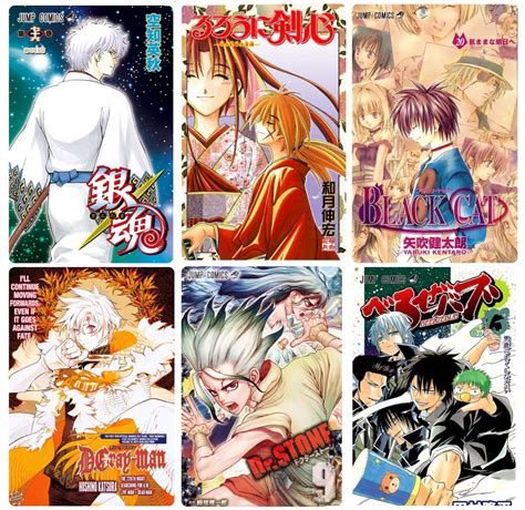 Art What Are Your Top 6 Weekly Shonen Jump Male Protagonists Rmanga