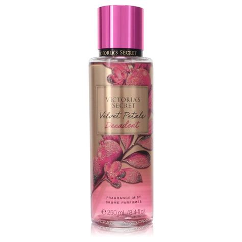 Velvet Petals Decadent By Victorias Secret Fragrance Mist 84 Oz For