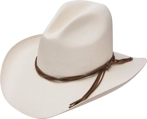 Stetson Mens 10x Grant Straw Cowboy Hat Natural 6 34 Amazonca