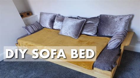 Enjoy free shipping with your order! DIY Sofa Bed - YouTube