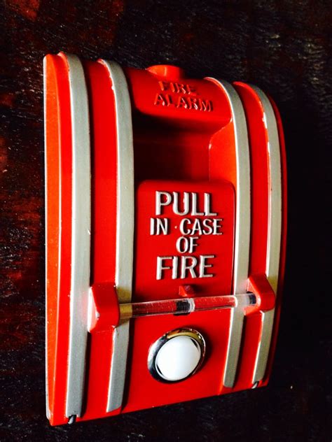 Fire Alarm Pull Station Doorbell Brand New Etsy Canada