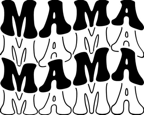 Mama Echo Stacked Text Mom T Shirt Design Free Svg File Svg Heart