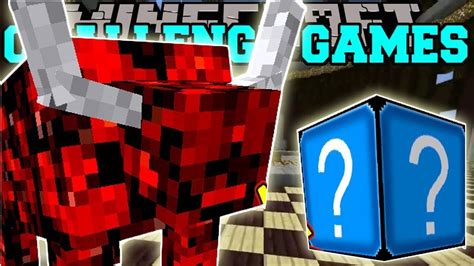Popularmmos Pat And Jen Minecraft Beta Challenge Games Lucky Block Mod Modded Mini Game